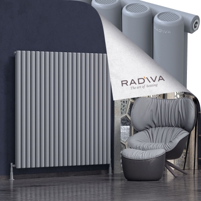 Radiva - Mati Alüminyum Radyatör 1500x1550 Gri (1)