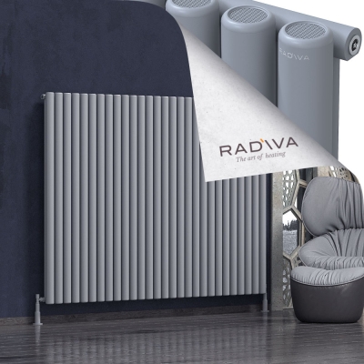 Radiva - Mati Alüminyum Radyatör 1500x2068 Gri (1)