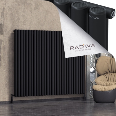 Radiva - Mati Alüminyum Radyatör 1500x2068 Siyah (1)