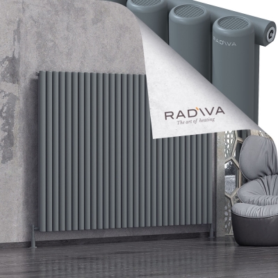 Radiva - Mati Alüminyum Radyatör 1500x2142 Antrasit (1)