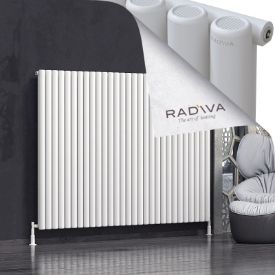 Radiva - Mati Alüminyum Radyatör 1500x2142 Beyaz (1)