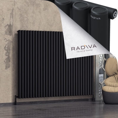 Radiva - Mati Alüminyum Radyatör 1500x2216 Siyah - 500