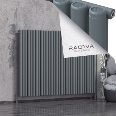 Radiva - Mati Alüminyum Radyatör 1500x2290 Antrasit
