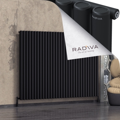 Radiva - Mati Alüminyum Radyatör 1500x2290 Siyah