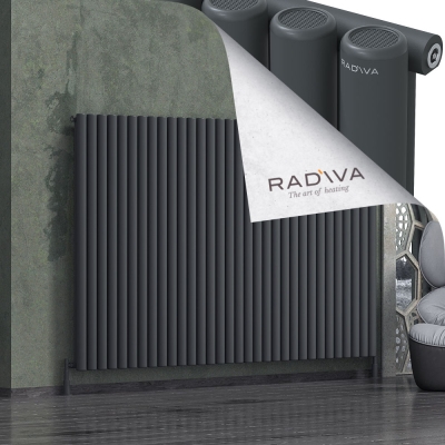 Radiva - Mati Alüminyum Radyatör 1500x2364 Koyu Antrasit (1)