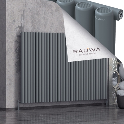 Radiva - Mati Alüminyum Radyatör 1500x2438 Antrasit