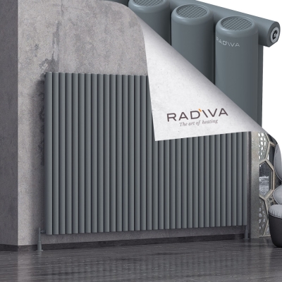Radiva - Mati Alüminyum Radyatör 1500x2512 Antrasit