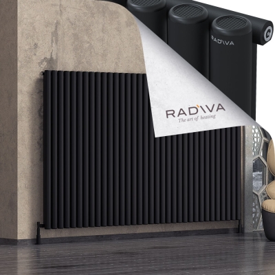 Radiva - Mati Alüminyum Radyatör 1500x2512 Siyah - 500
