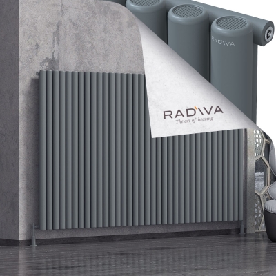 Radiva - Mati Alüminyum Radyatör 1500x2586 Antrasit