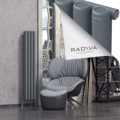Radiva - Mati Alüminyum Radyatör 1500x292 Antrasit (1)