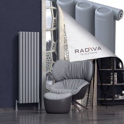 Radiva - Mati Alüminyum Radyatör 1500x514 Gri (1)