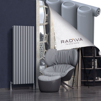 Radiva - Mati Alüminyum Radyatör 1500x662 Gri - 500