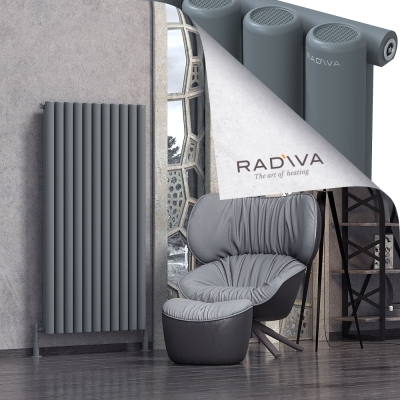 Radiva - Mati Alüminyum Radyatör 1500x810 Antrasit - 500