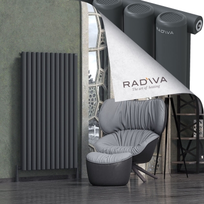 Radiva - Mati Alüminyum Radyatör 1500x884 Koyu Antrasit - 500