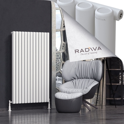 Radiva - Mati Alüminyum Radyatör 1500x958 Beyaz