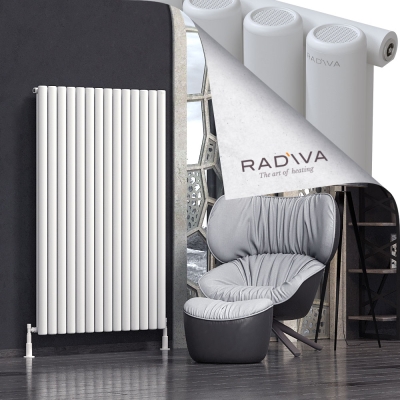 Radiva - Mati Alüminyum Radyatör 1600x1032 Beyaz