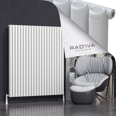 Radiva - Mati Alüminyum Radyatör 1600x1550 Beyaz - 500