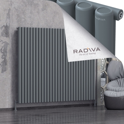 Radiva - Mati Alüminyum Radyatör 1600x2142 Antrasit (1)