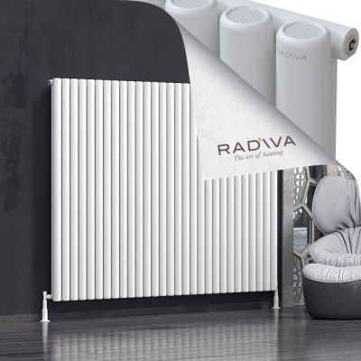 Radiva - Mati Alüminyum Radyatör 1600x2142 Beyaz - 500