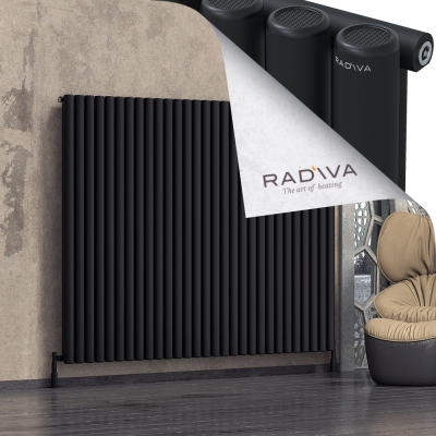 Radiva - Mati Alüminyum Radyatör 1600x2142 Siyah