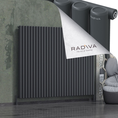 Radiva - Mati Alüminyum Radyatör 1600x2216 Koyu Antrasit