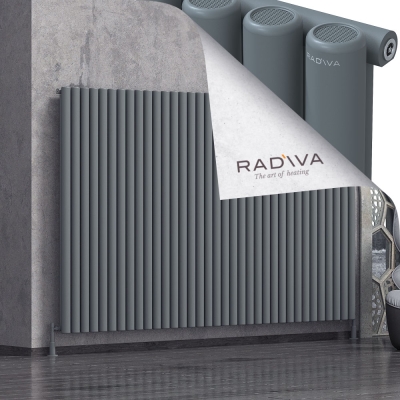 Radiva - Mati Alüminyum Radyatör 1600x2586 Antrasit