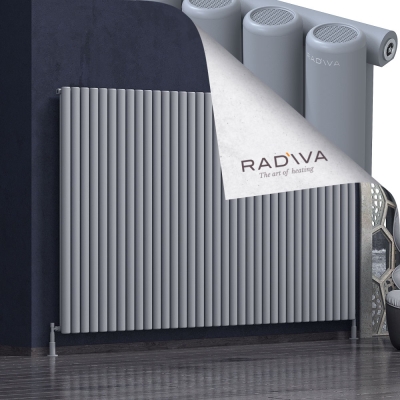 Radiva - Mati Alüminyum Radyatör 1600x2586 Gri (1)