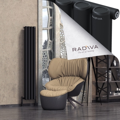 Radiva - Mati Alüminyum Radyatör 1600x292 Siyah (1)