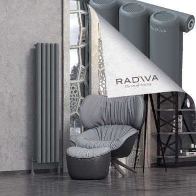 Radiva - Mati Alüminyum Radyatör 1600x366 Antrasit (1)
