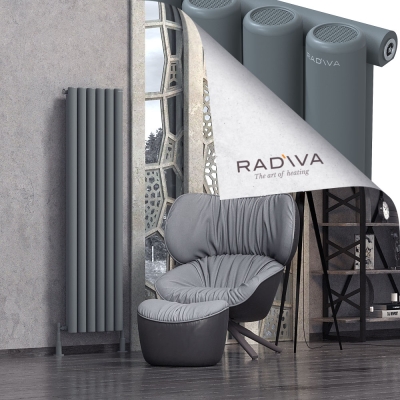 Radiva - Mati Alüminyum Radyatör 1600x440 Antrasit (1)