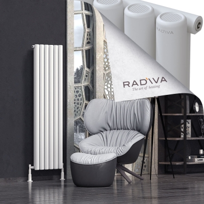 Radiva - Mati Alüminyum Radyatör 1600x440 Beyaz (1)