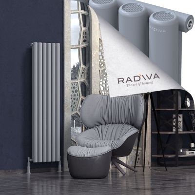Radiva - Mati Alüminyum Radyatör 1600x440 Gri