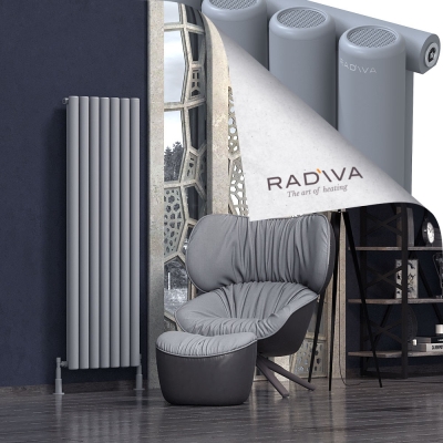 Radiva - Mati Alüminyum Radyatör 1600x514 Gri