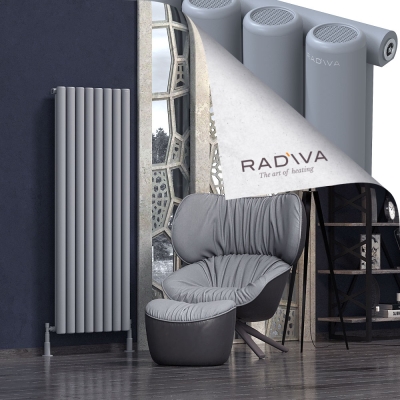 Radiva - Mati Alüminyum Radyatör 1600x588 Gri (1)