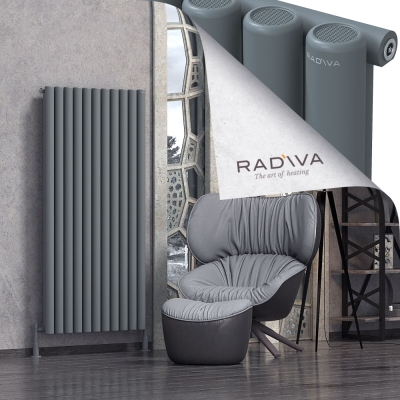 Radiva - Mati Alüminyum Radyatör 1600x810 Antrasit (1)