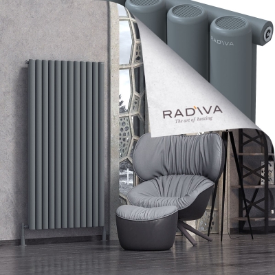 Radiva - Mati Alüminyum Radyatör 1600x884 Antrasit (1)