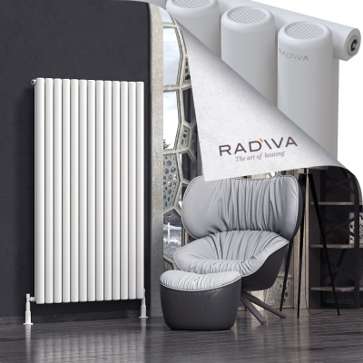 Radiva - Mati Alüminyum Radyatör 1600x958 Beyaz
