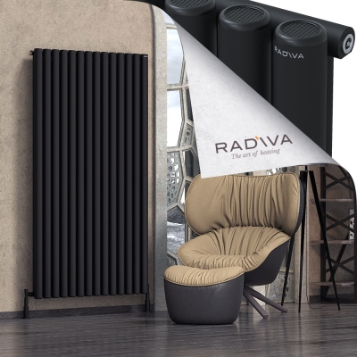 Radiva - Mati Alüminyum Radyatör 1800x1032 Siyah (1)