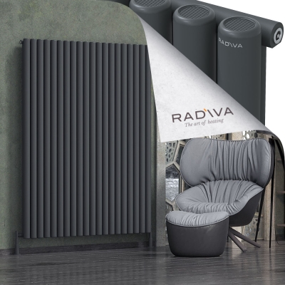 Radiva - Mati Alüminyum Radyatör 1800x1476 Koyu Antrasit (1)