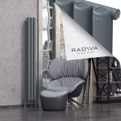 Radiva - Mati Alüminyum Radyatör 1800x218 Antrasit