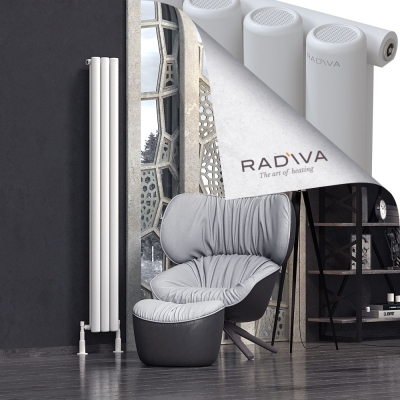 Radiva - Mati Alüminyum Radyatör 1800x218 Beyaz (1)