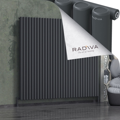 Radiva - Mati Alüminyum Radyatör 1800x2290 Koyu Antrasit