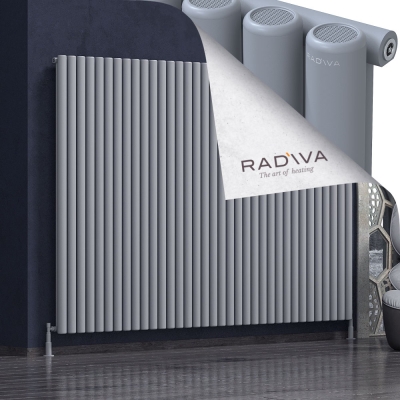 Radiva - Mati Alüminyum Radyatör 1800x2586 Gri (1)