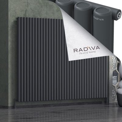 Radiva - Mati Alüminyum Radyatör 1800x2586 Koyu Antrasit
