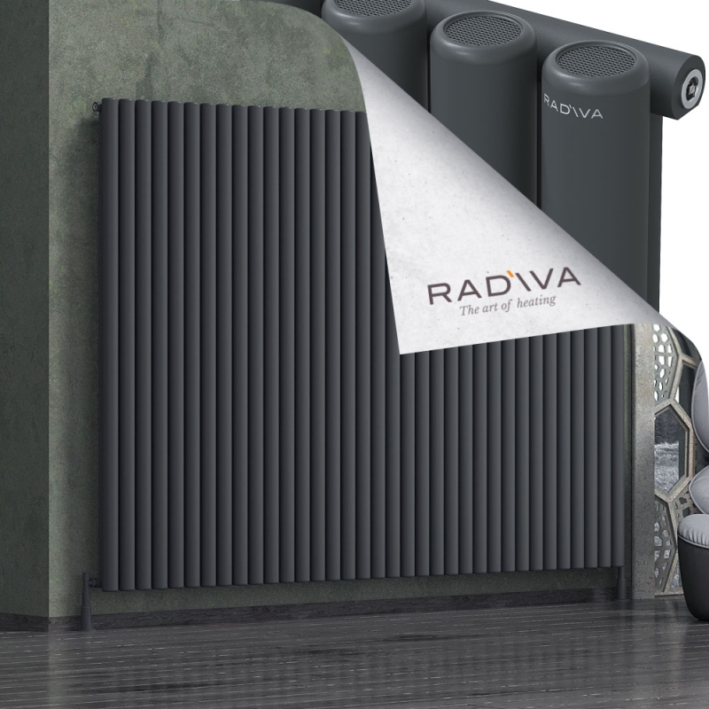 Mati Alüminyum Radyatör 1800x2586 Koyu Antrasit - 2MAT18002586B6TS