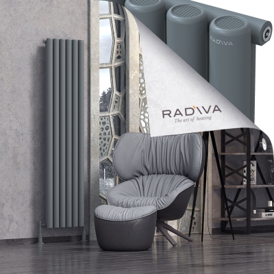 Radiva - Mati Alüminyum Radyatör 1800x440 Antrasit