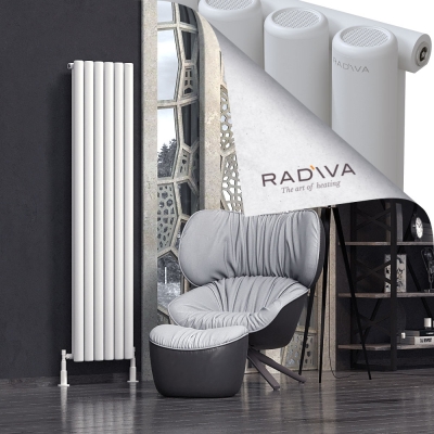 Radiva - Mati Alüminyum Radyatör 1800x440 Beyaz