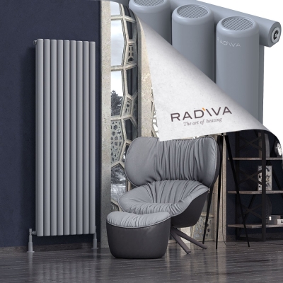 Radiva - Mati Alüminyum Radyatör 1800x662 Gri (1)