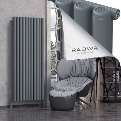 Radiva - Mati Alüminyum Radyatör 1800x810 Antrasit (1)