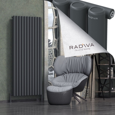 Radiva - Mati Alüminyum Radyatör 1800x810 Koyu Antrasit (1)